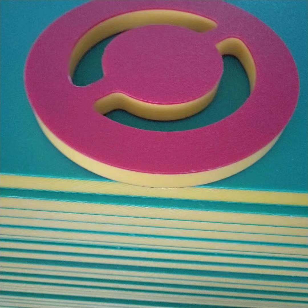 Colored Two-Tone HDPE Sheets