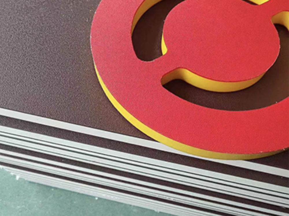 Colored Two-Tone HDPE Sheets